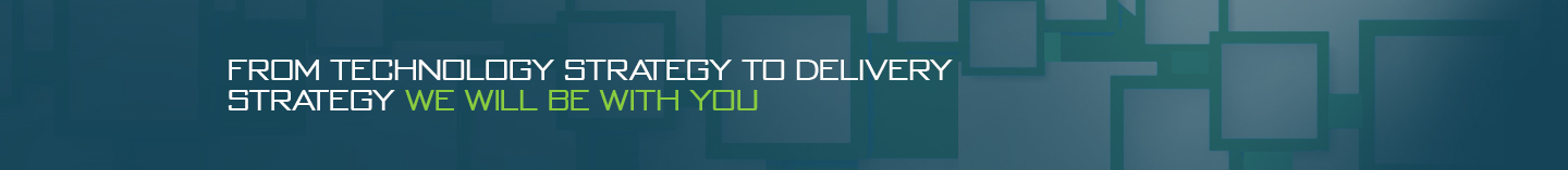 From technology strategy to delivery strategy we will be with you
